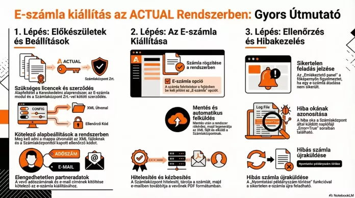 E-számla infografika