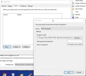 ACTUAL adatbázis automatikus mentés ütemezése - 07